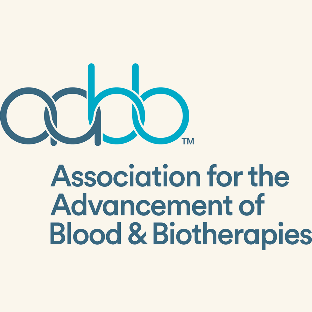 Association for the Advancement of Blood and Biotherapies full color logo