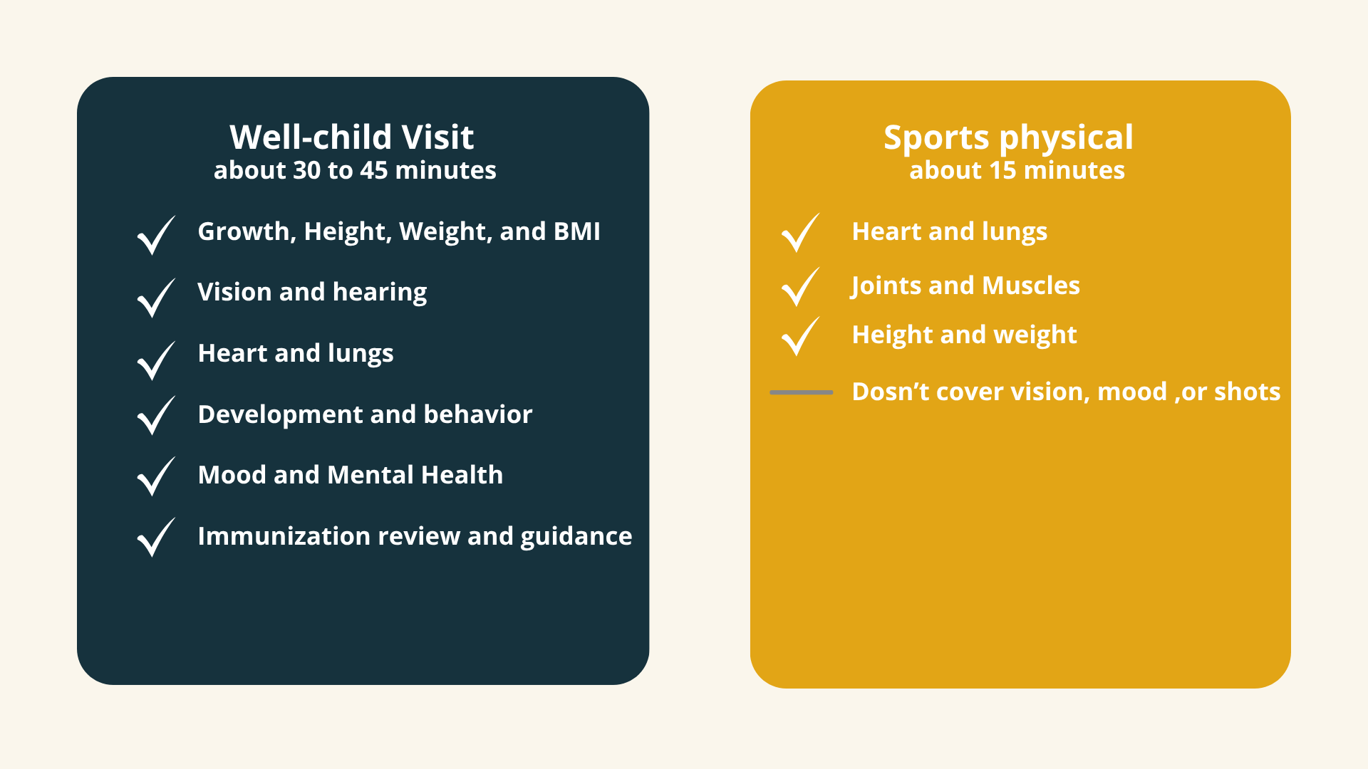 o School-Physical-Vs Sports-Physical-Checkup-Michigan – A clinician examines a child during a school physical compared to a sports physical checkup in Michigan.